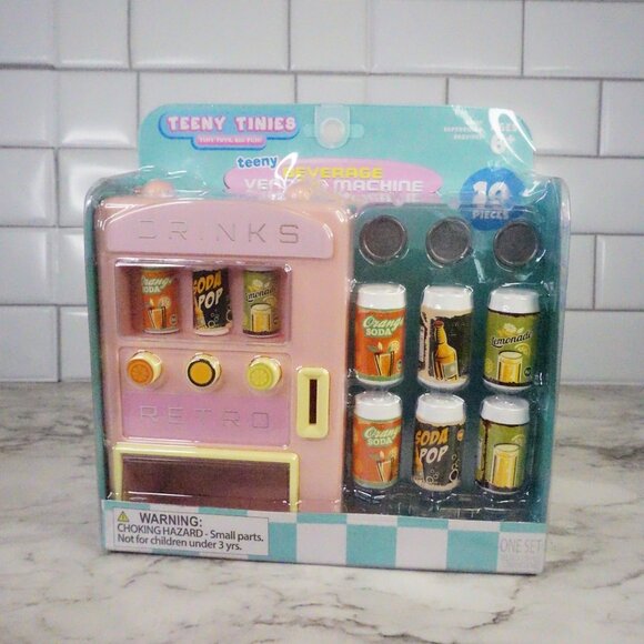 Drinks Vending Machine Mini Play Set - Picture 7 of 10